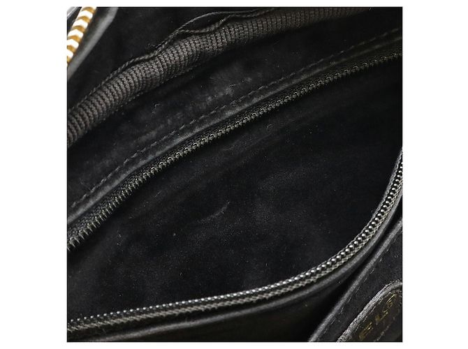 Borsa Vanity Coco Mark in pelle verniciata Chanel Nero - vista 8