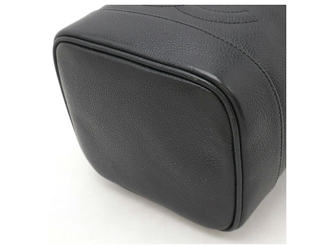 Pochette Cosmetica Vanity in Pelle Caviar Chanel Nero - vista 3