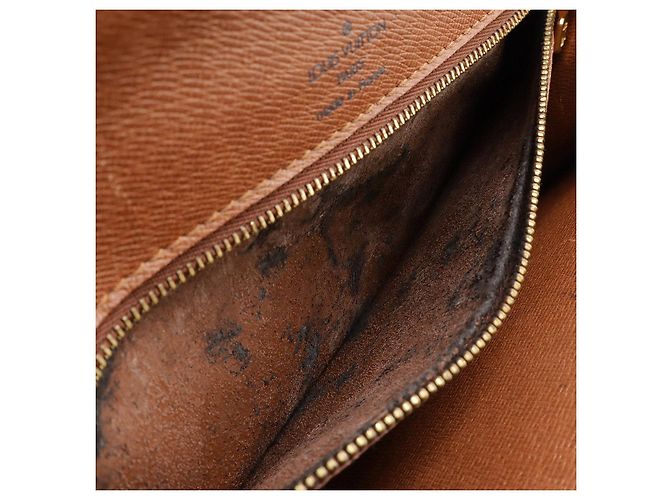 Borsa Monceau 26 Monogramma Louis Vuitton Marrone - vista 7