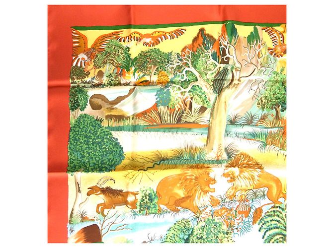 Hermès Carre 90 Seidenschal Mehrfarben - Ansicht 6