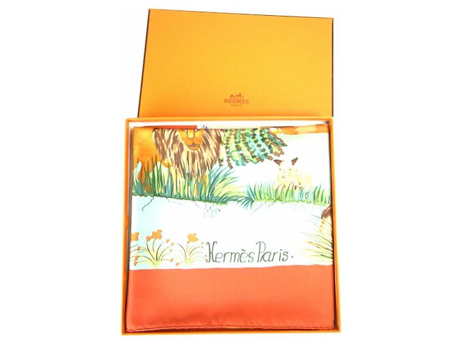 Hermès Carre 90 Seidenschal Mehrfarben - Ansicht 9