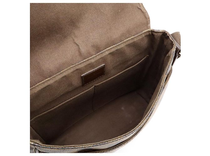 Borsa a tracolla PM Damier District Louis Vuitton Marrone - vista 6