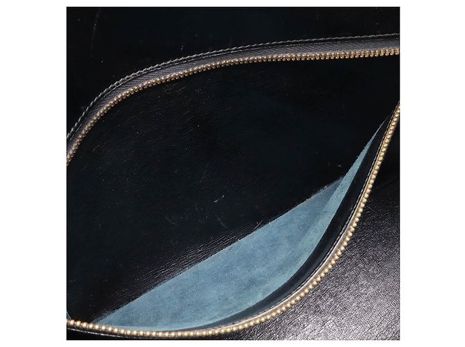 Hermès Borsa Hermes Drag 30 in pelle box calf Nero - vista 8