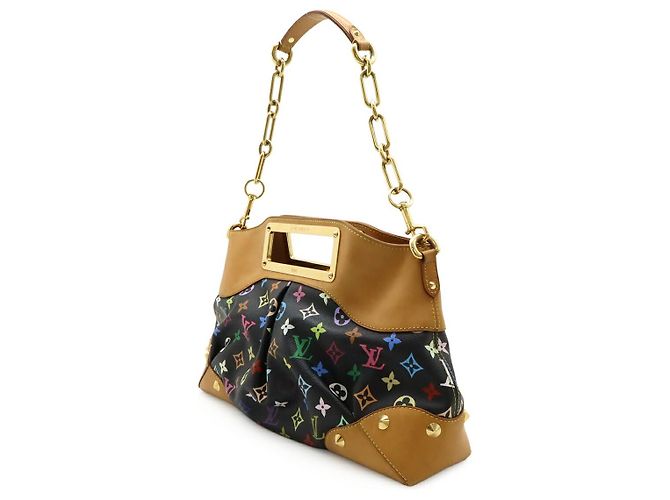 Borsa Louis Vuitton Judy MM Nera Nero - vista 2