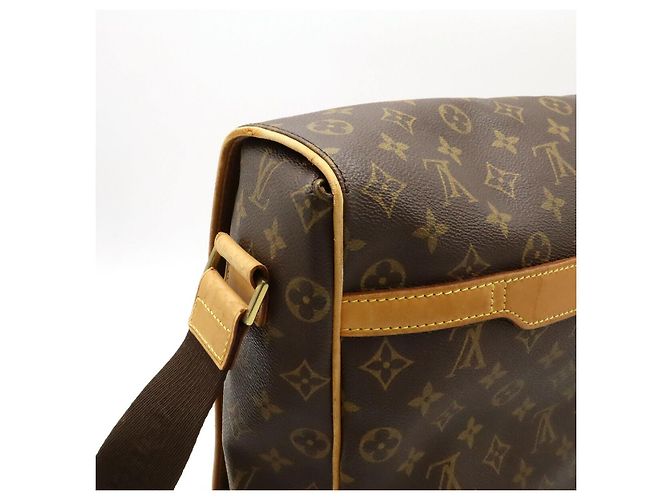 Borsa Messenger Abbesses Monogram Louis Vuitton Marrone - vista 4
