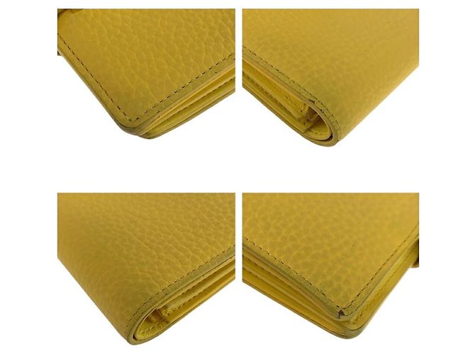 Portafoglio Verticale Compatto Louis Vuitton Giallo - vista 4