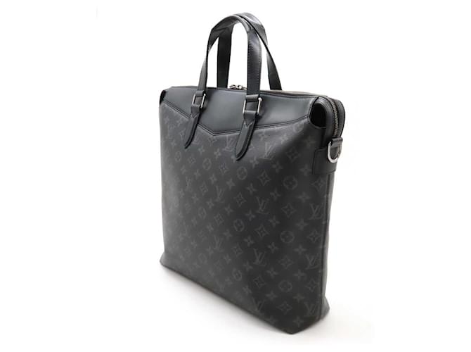 Borsa Explorer Monogram Eclipse di Louis Vuitton Nero - vista 2