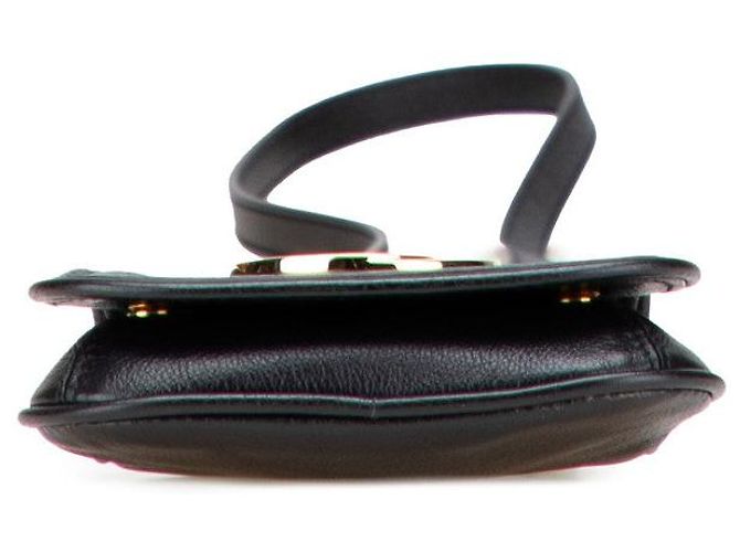 Borsa a Spalla in Pelle Gucci Blondie Nero - vista 3