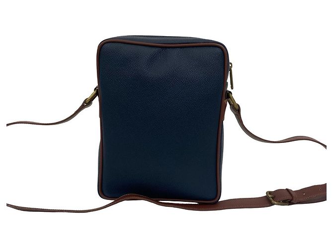 Borsa a Spalla in Pelle PVC Nova Check di Burberry Blu - vista 4