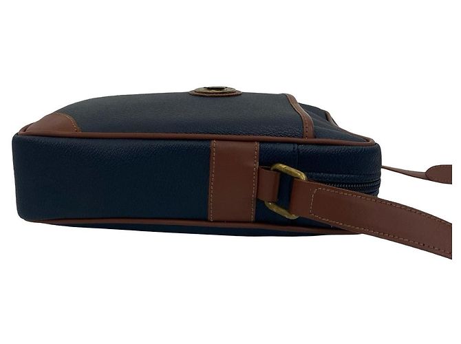 Borsa a Spalla in Pelle PVC Nova Check di Burberry Blu - vista 7