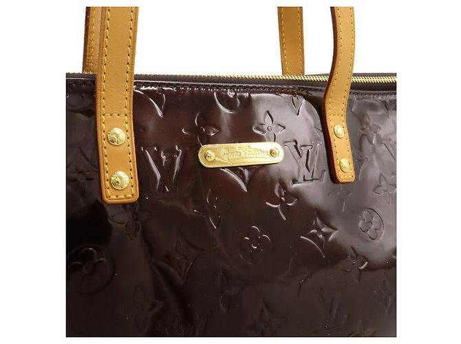 Borsa Tote Vernis Bellevue GM di Louis Vuitton Porpora - vista 8