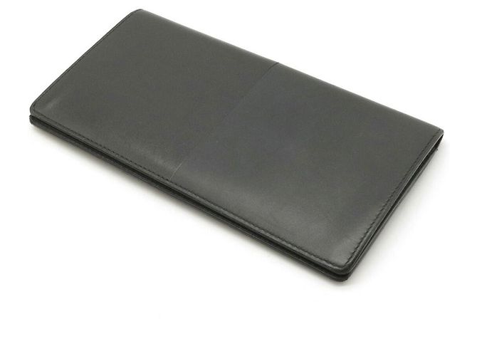 Portafoglio bifold lungo Manhattan Hermès Nero - vista 2