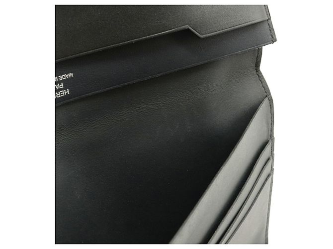 Portafoglio bifold lungo Manhattan Hermès Nero - vista 5