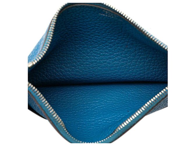 Hermès Portafoglio Lungo Dogon Duo Togo Hermes Grigio - vista 10