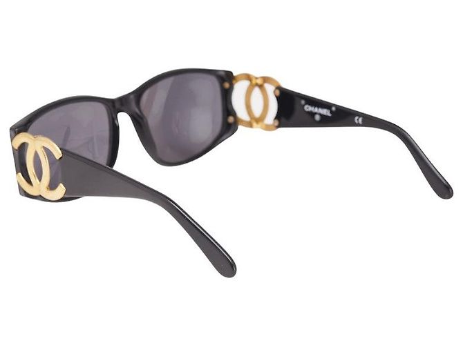 Timeless Gafas de sol Chanel Coco Mark Negro - vista 2