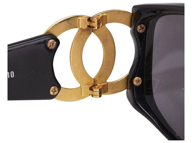Timeless Gafas de sol Chanel Coco Mark Negro - vista 4