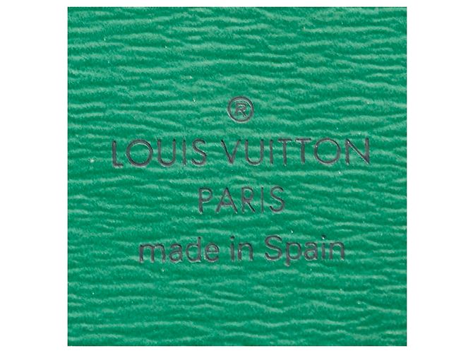 Borsa a Spalla Cluny Epi Louis Vuitton Verde - vista 10