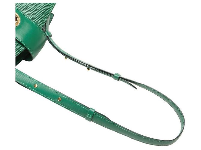 Borsa a Spalla Cluny Epi Louis Vuitton Verde - vista 4