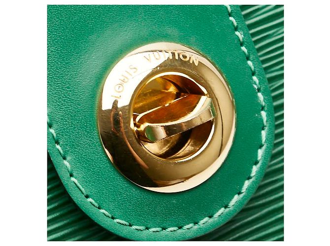 Borsa a Spalla Cluny Epi Louis Vuitton Verde - vista 8