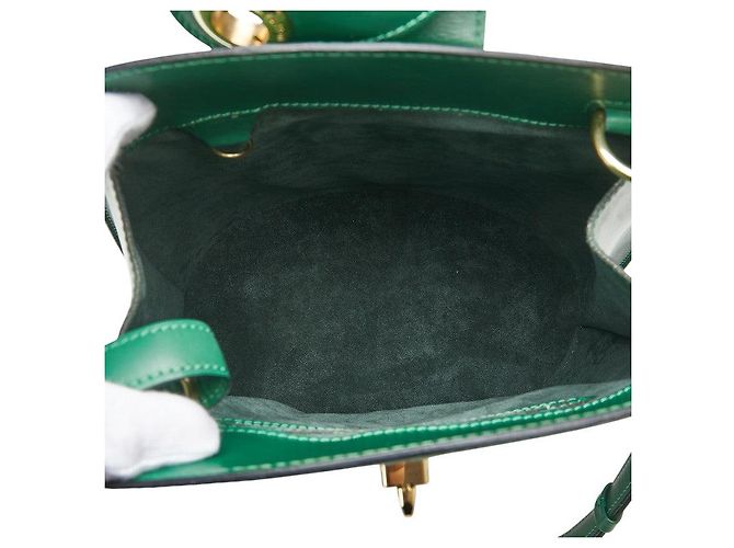 Borsa a Spalla Cluny Epi Louis Vuitton Verde - vista 9