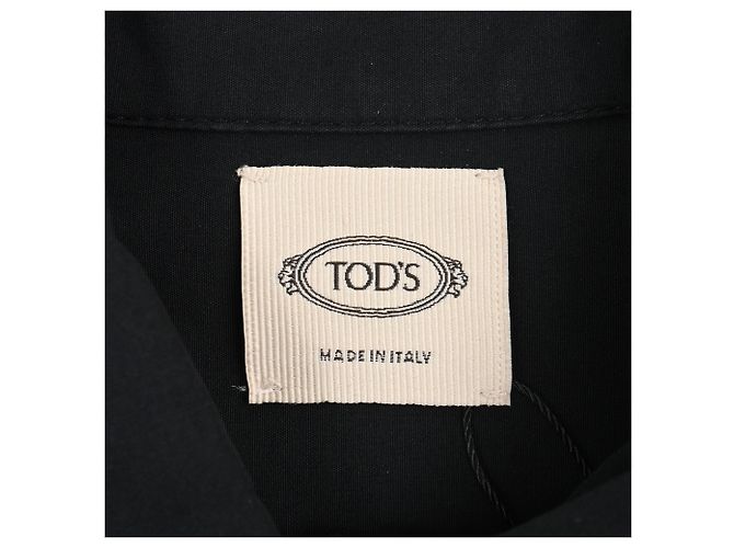 Camicia Button Up Tod's in Cotone Nero - vista 4