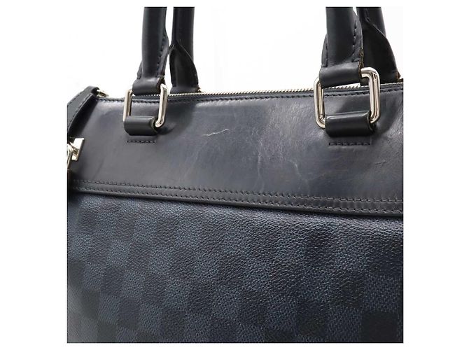 Borsa Tote Greenwich Damier Cobalt di Louis Vuitton Nero - vista 8