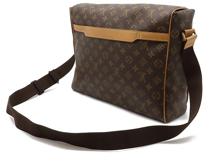 Borsa Messenger Abbesses Monogramma Louis Vuitton Marrone - vista 2