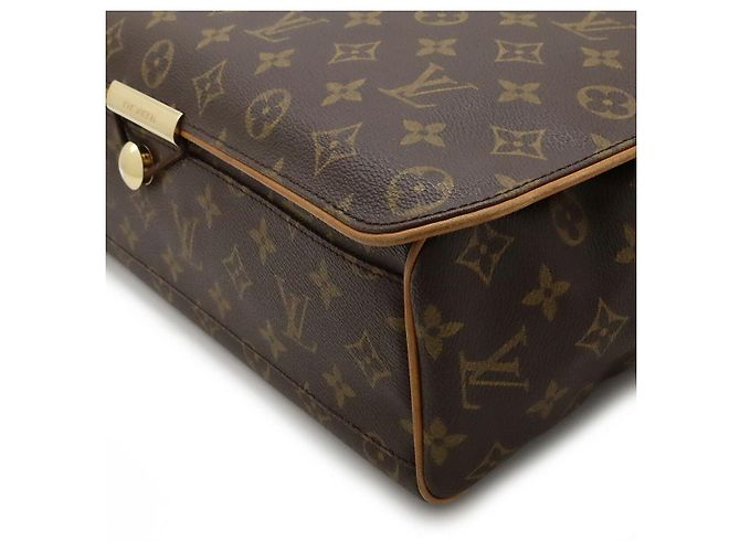 Borsa Messenger Abbesses Monogramma Louis Vuitton Marrone - vista 3