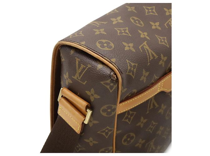 Borsa Messenger Abbesses Monogramma Louis Vuitton Marrone - vista 4