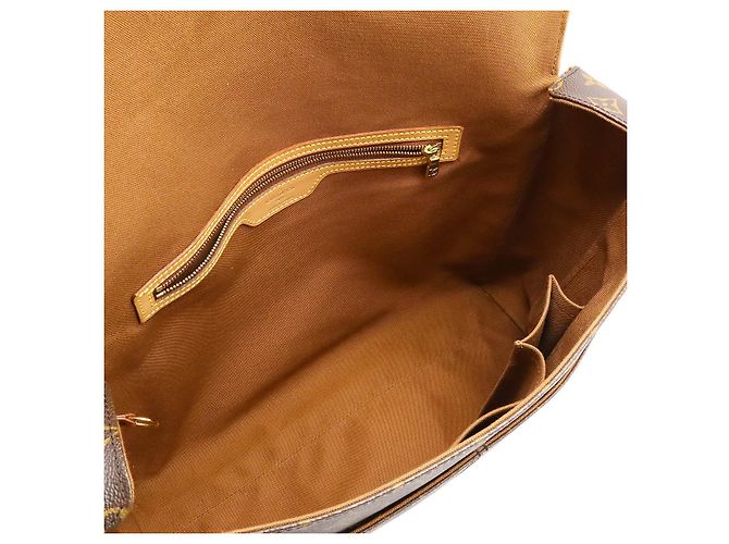 Borsa Messenger Abbesses Monogramma Louis Vuitton Marrone - vista 6