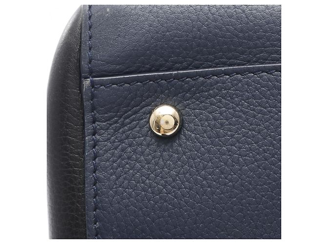 Chanel Leder Neo Executive Tote Bag Blau - Ansicht 10