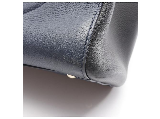Chanel Leder Neo Executive Tote Bag Blau - Ansicht 4