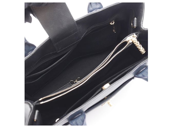 Chanel Leder Neo Executive Tote Bag Blau - Ansicht 5
