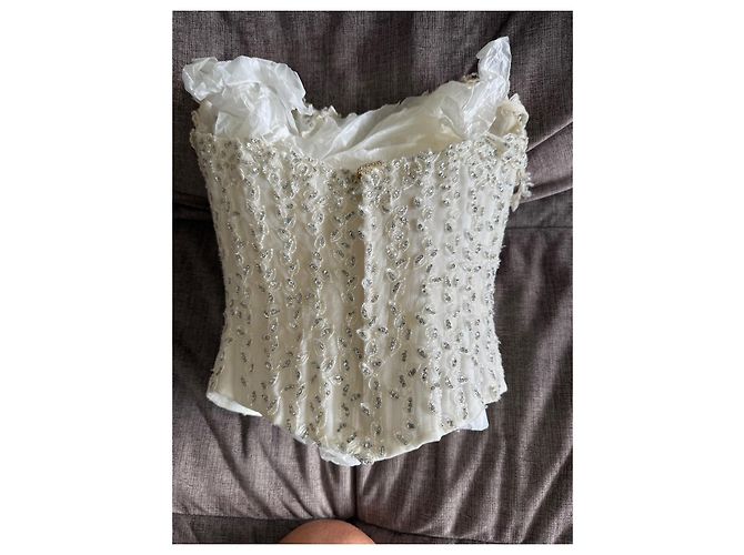 Autre Marque Bustier original Carlo Pignatelli, Beige - vista 2
