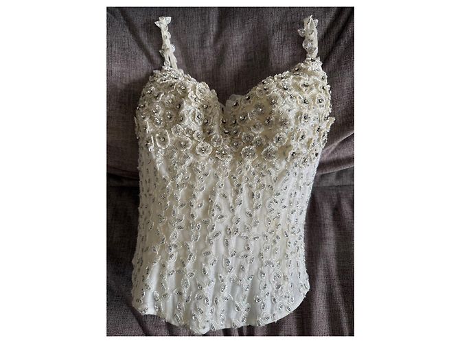 Autre Marque Bustier original Carlo Pignatelli, Beige - vista 3