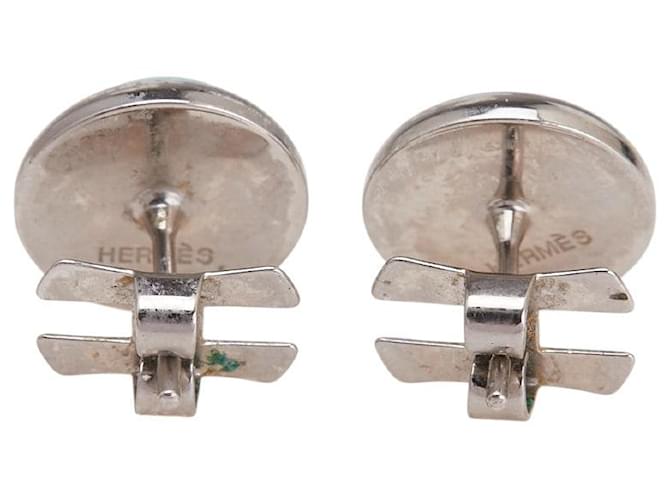 Eclipse Ohrringe von Hermès Silber Metallisch - Ansicht 3