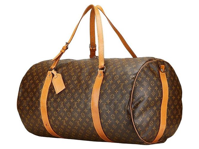 Borsa Boston Monogram Polochon Louis Vuitton Marrone - vista 2