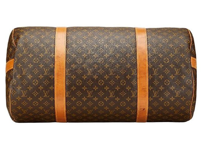Borsa Boston Monogram Polochon Louis Vuitton Marrone - vista 3