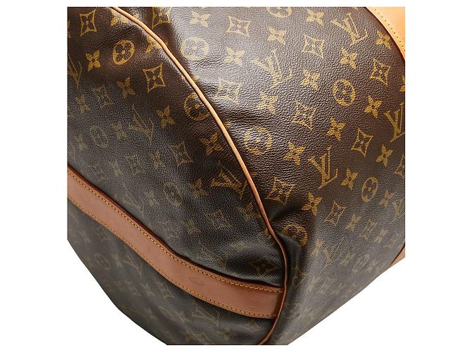 Borsa Boston Monogram Polochon Louis Vuitton Marrone - vista 4