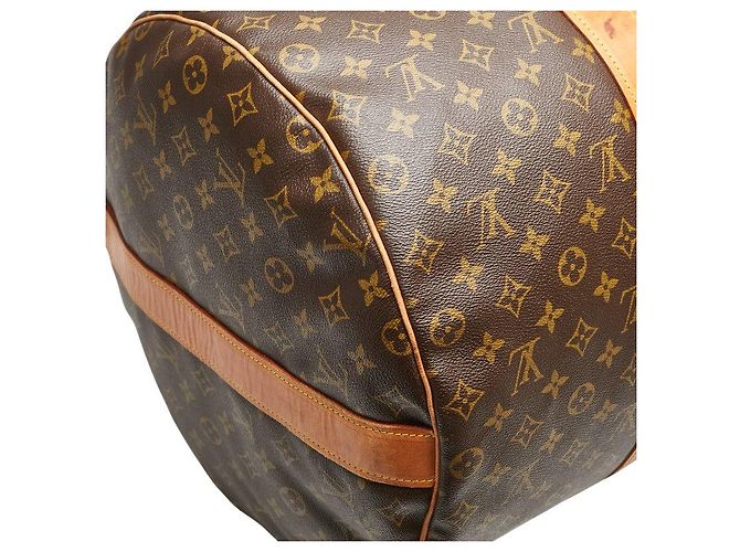 Borsa Boston Monogram Polochon Louis Vuitton Marrone - vista 6
