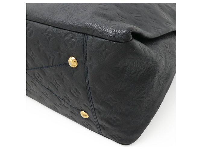 Borsa Tote Artsy MM Monogramma Louis Vuitton Blu - vista 3
