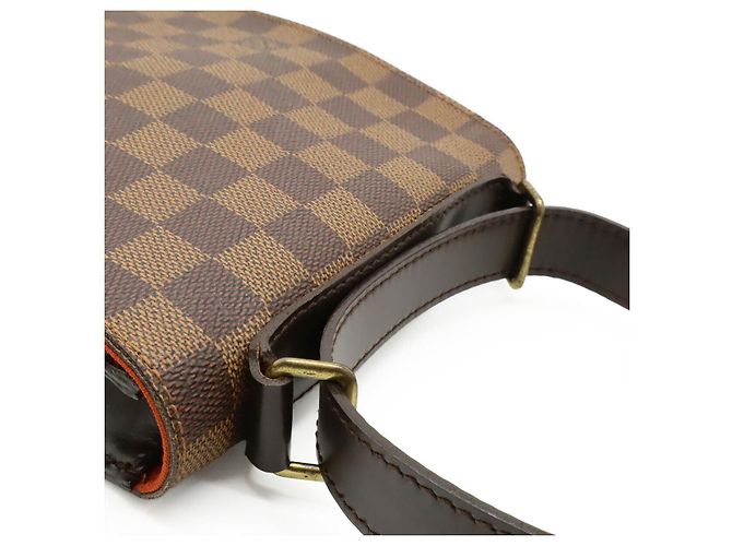 Borsa a Spalla Portobello Damier Louis Vuitton Marrone - vista 4