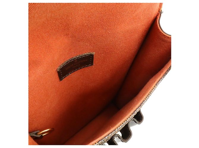 Borsa a Spalla Portobello Damier Louis Vuitton Marrone - vista 8