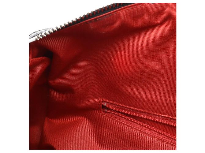 Bulgari Bvlgari Logo Mania Canvas-Leder-Shopper Schwarz - Ansicht 7