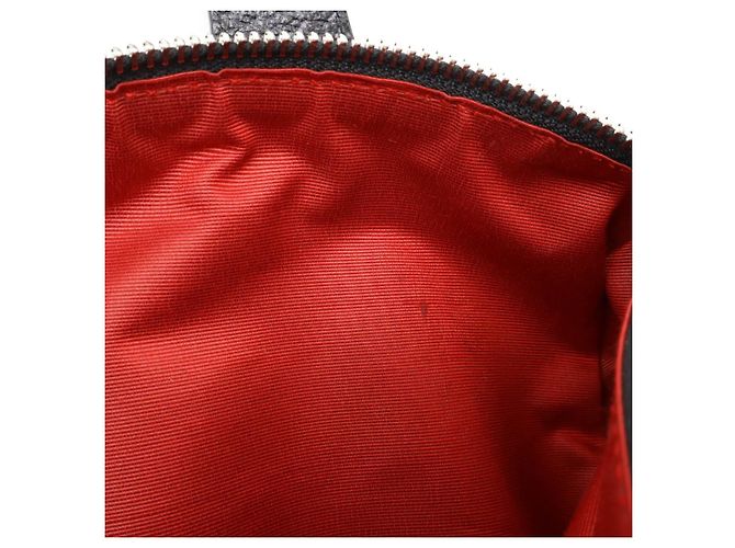 Bulgari Bvlgari Logo Mania Canvas-Leder-Shopper Schwarz - Ansicht 8