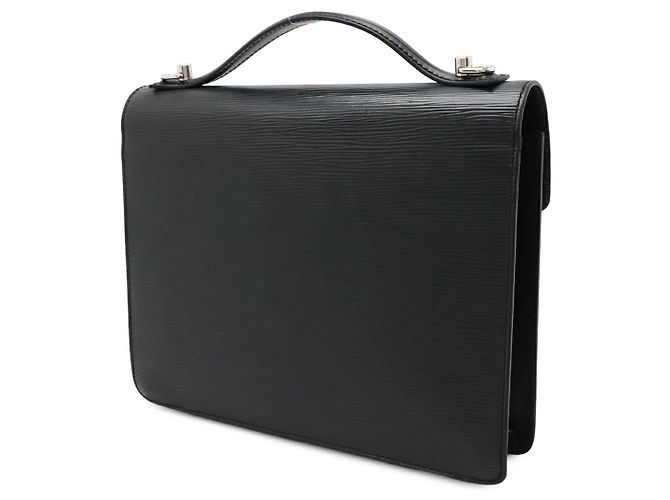 Borsa Monceau Epi Louis Vuitton Nero - vista 2