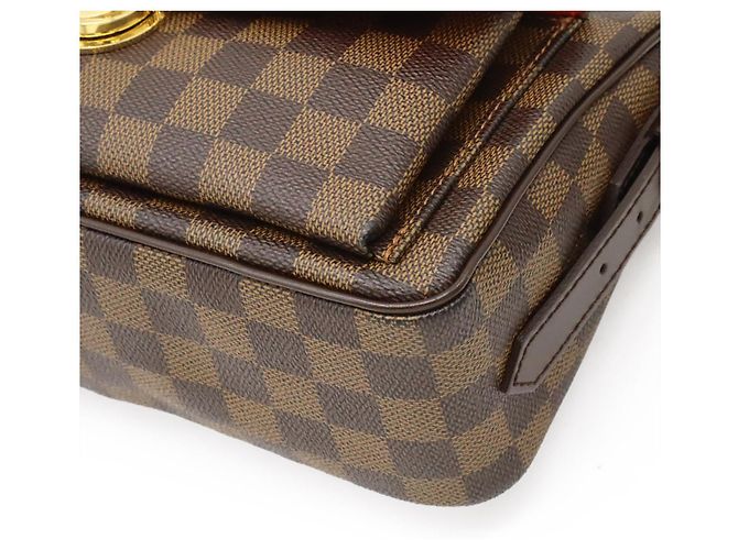 Borsa a Spalla Damier Ravello GM Louis Vuitton Marrone - vista 3