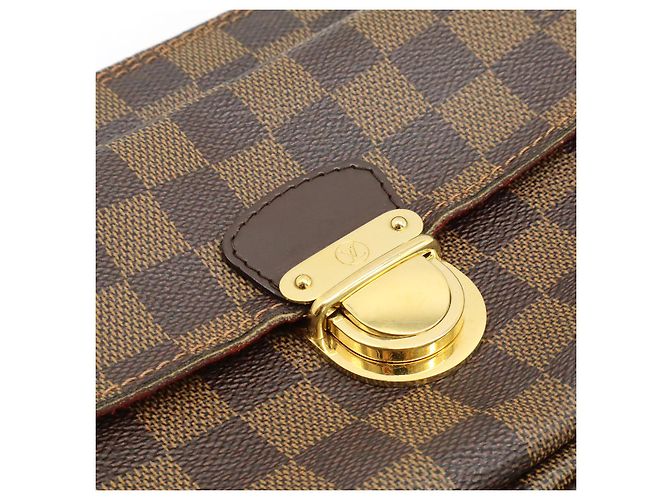 Borsa a Spalla Damier Ravello GM Louis Vuitton Marrone - vista 8