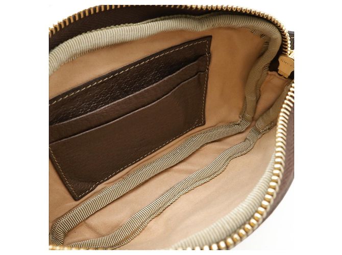 Belt Bag Gucci Ophidia GG Supreme in PVC Rosso Beige Verde Marrone scuro - vista 6