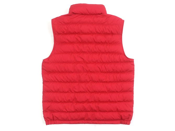 Chaleco de Plumas Moncler de Poliéster Roja - vista 3